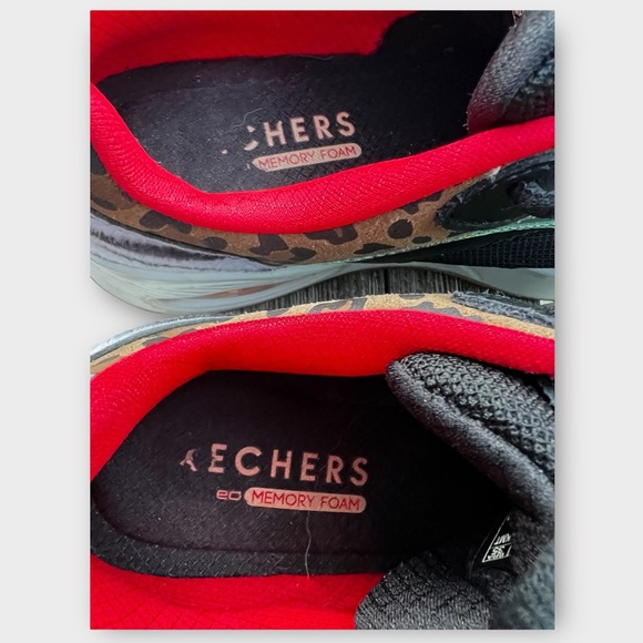 Skechers Street LA UNO Hi - Womens Sneaker Black / Multi US Size 6.5 - Picture 5 of 8